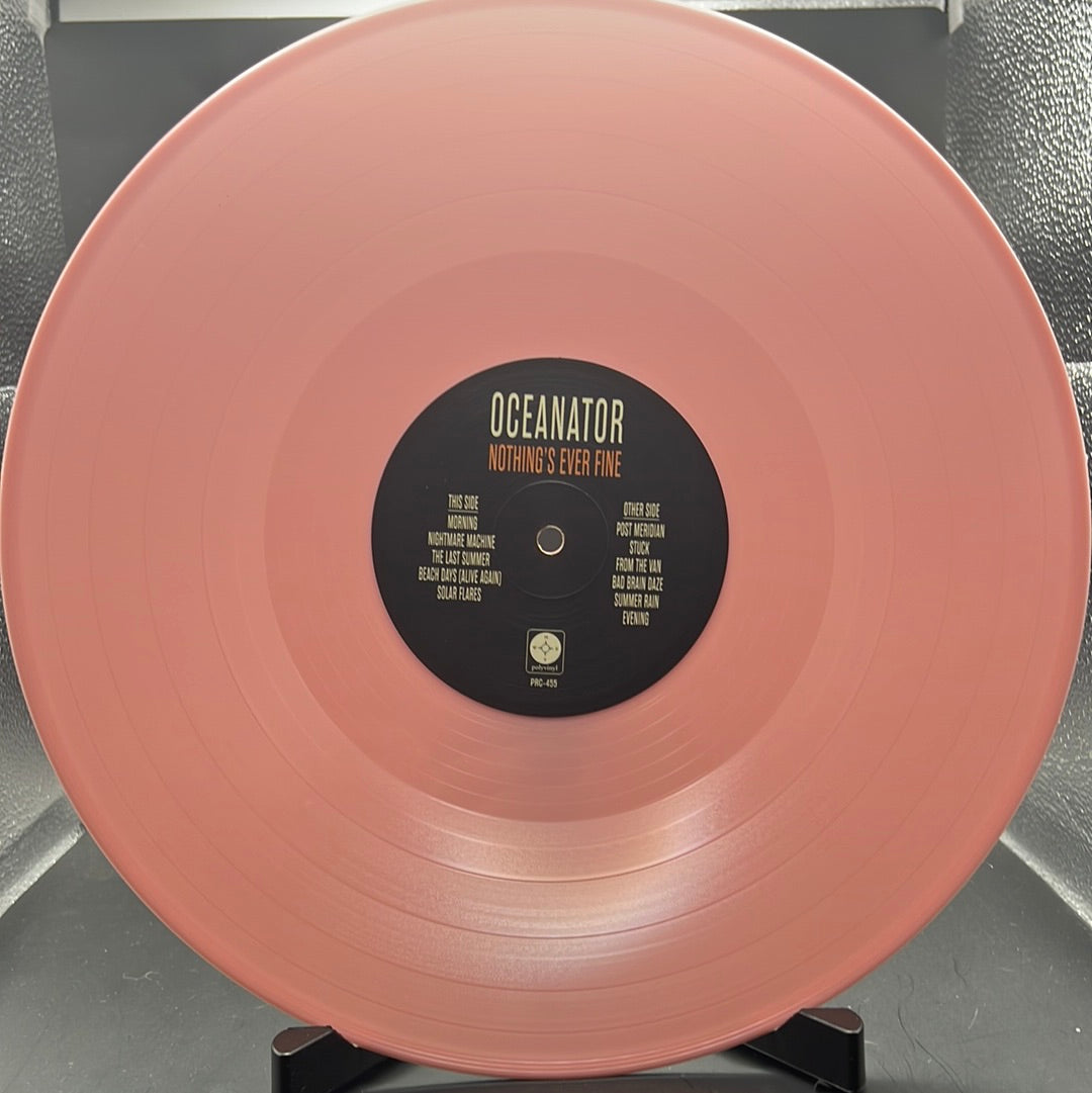 Oceanator - Nothing's Ever Fine (AUTOGRAPHED)