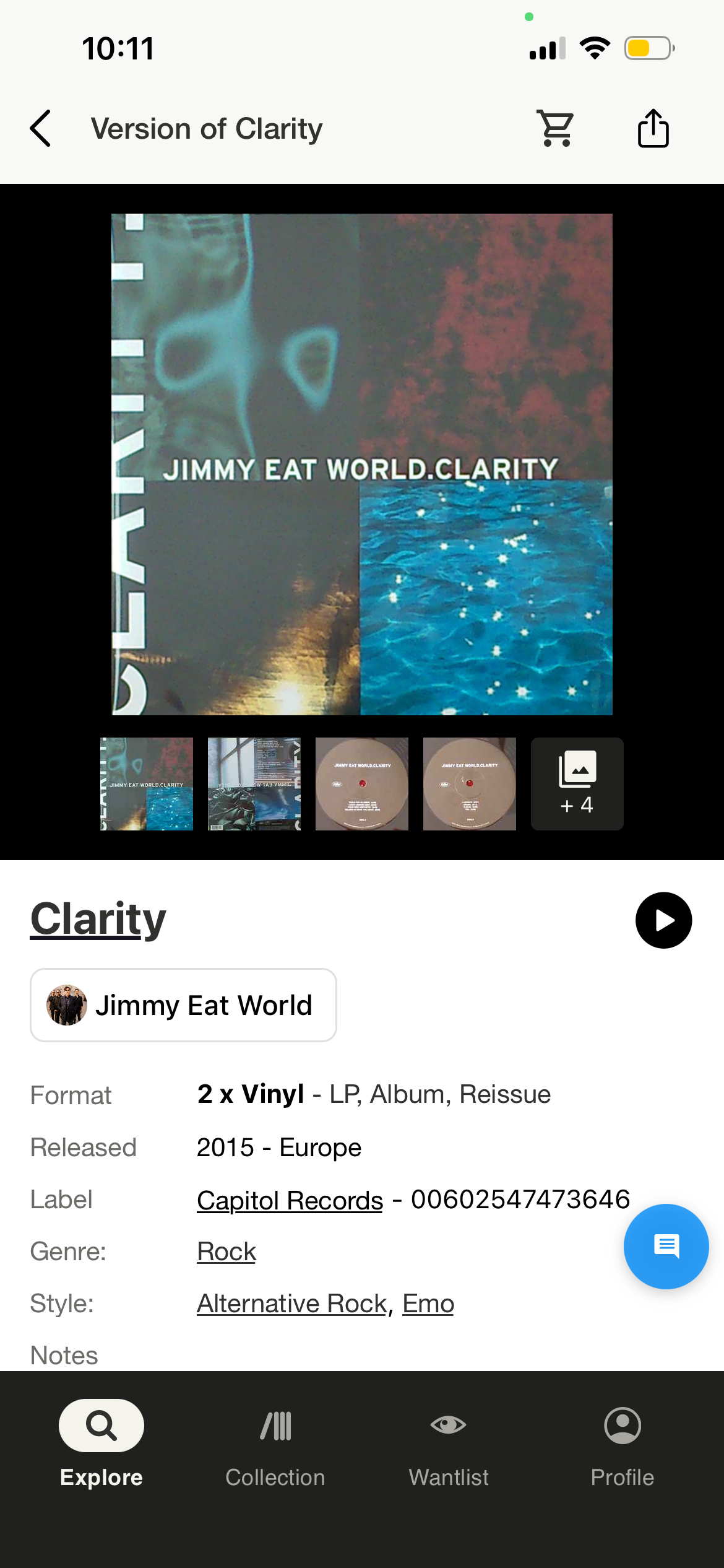 Jimmy Eat World- Clarity