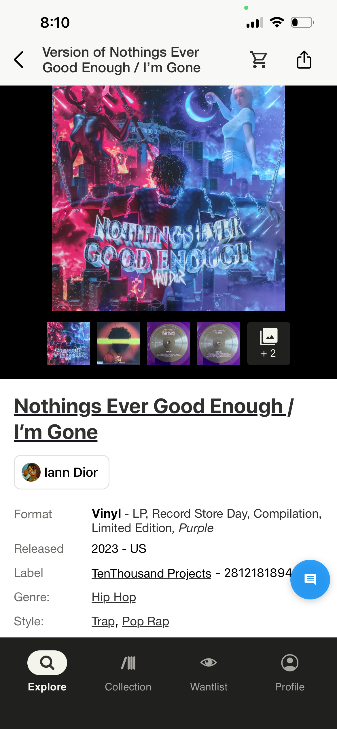 Ian Dior-Nothings Ever Good Enough, I’m Gone