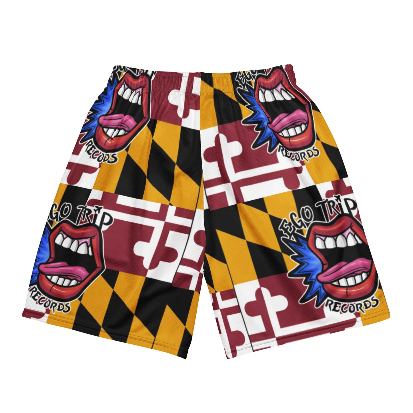 Ego Trip Flag Unisex mesh shorts