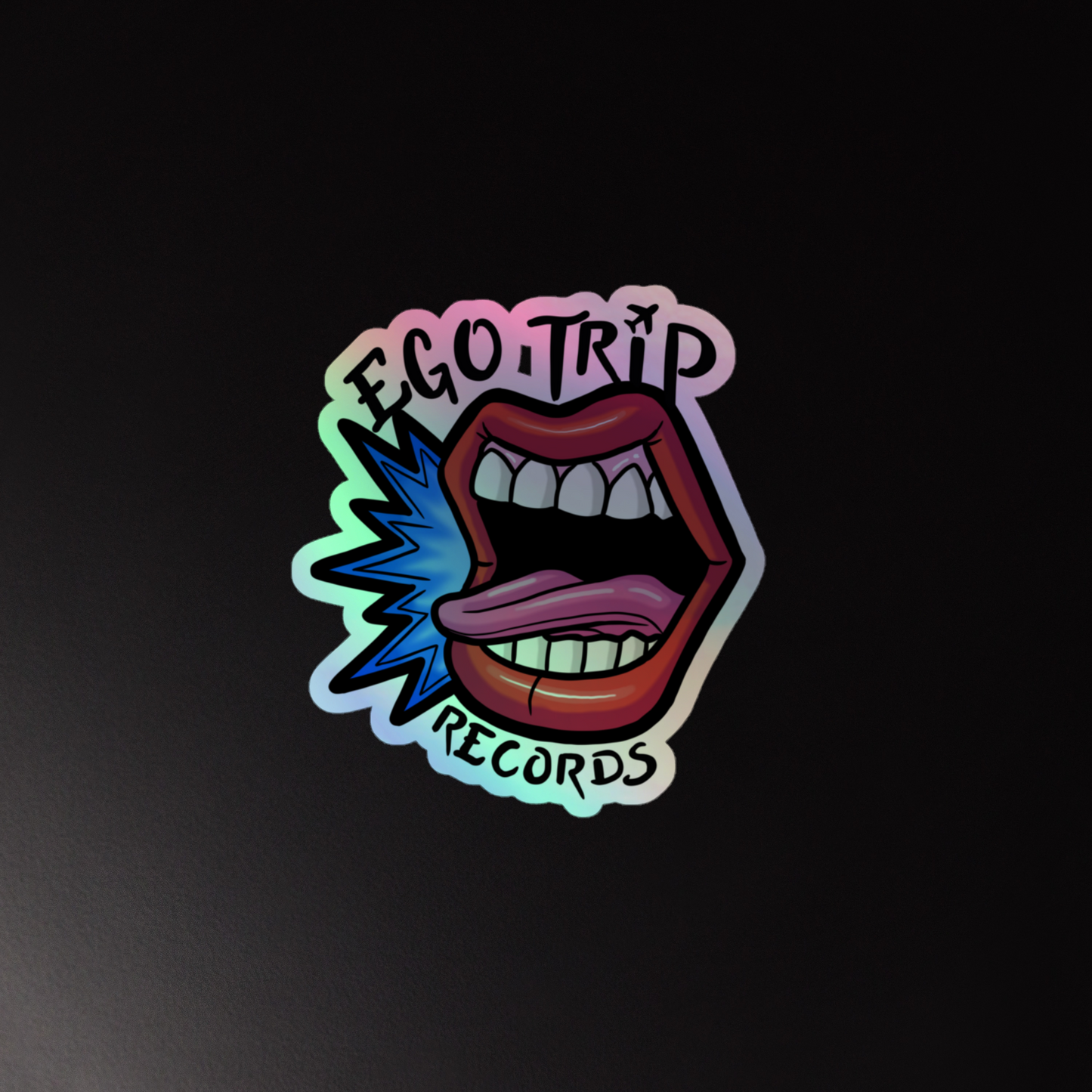 Ego Trip Scream Holographic stickers