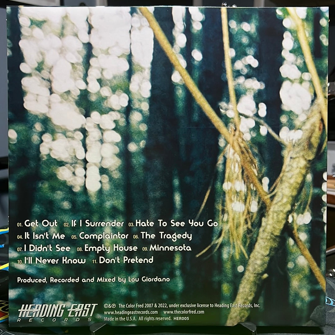 The Color Fred - Bend To Break(AUTOGRAPHED)