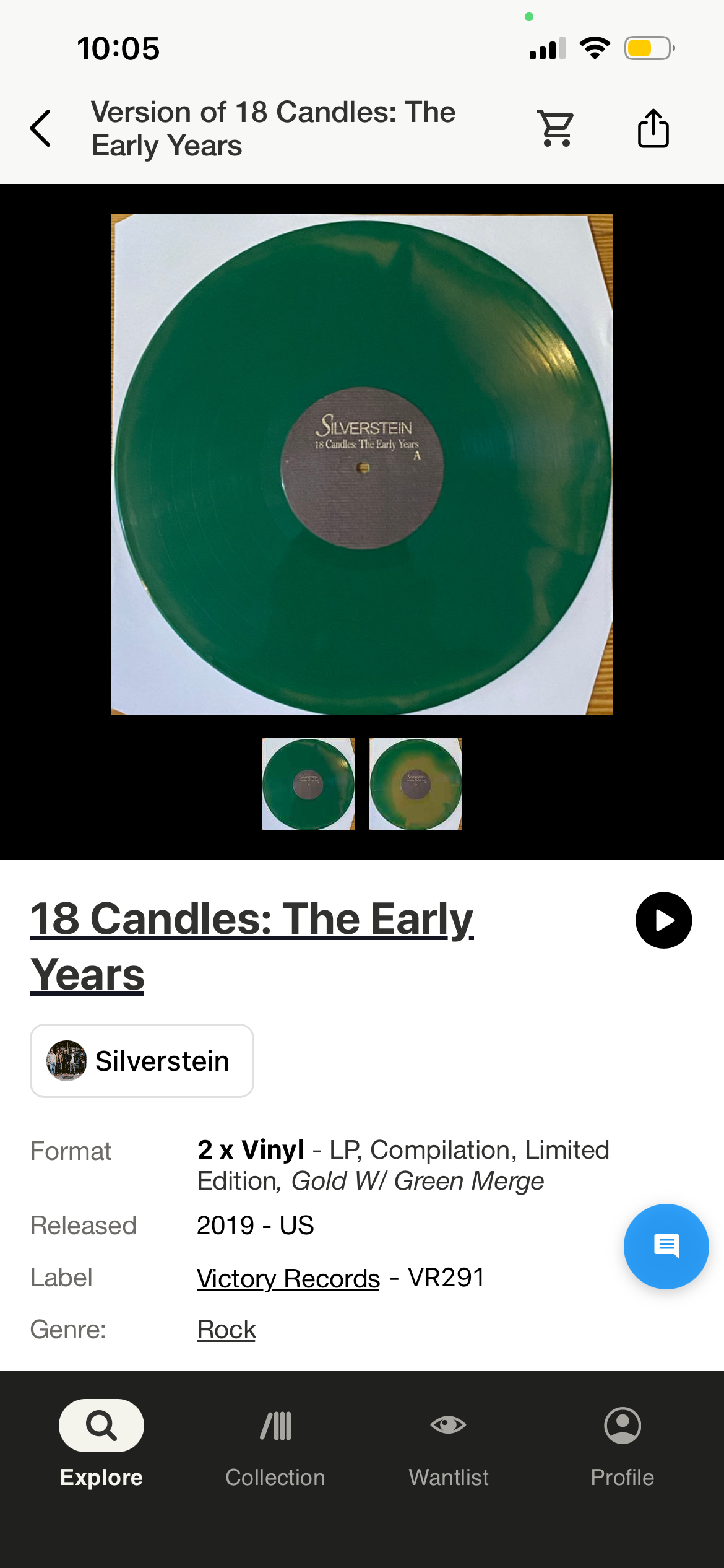 Silverstein-18 Candles
