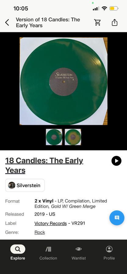 Silverstein-18 Candles